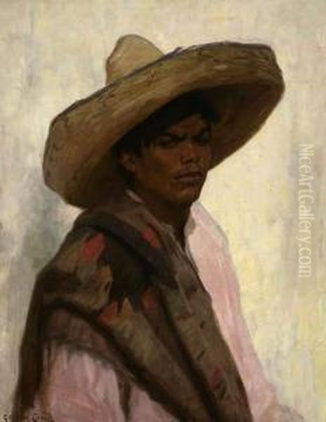 Peon, Young Boy In A Sombrero - view 1