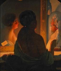 Lady In A Mirror by Gordon Coutts