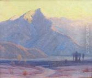 Mount San Jacinto At Dusk by Gordon Coutts