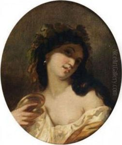 Portrait De Femme by Thomas Couture