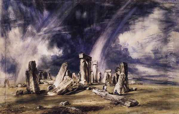 Stonehenge, 1835 - view 1
