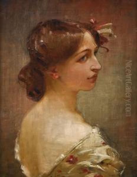 Portrait De Jeune Femme - view 1