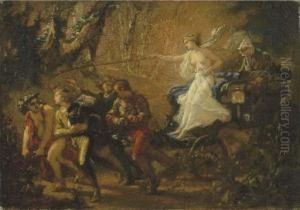 Study For The Thorny Path by Thomas Couture