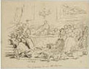 Le Repas Bien Arrose by Thomas Couture