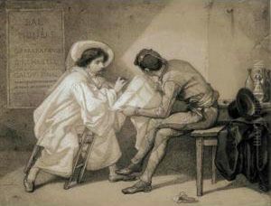 Two Politicians by Thomas Couture