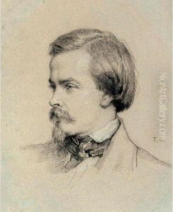 Portrait Of A Man by Thomas Couture