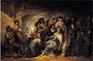 L'appel A La Vengeance, Scene Sicilienne L'appel A La Vengeance, Scene Sicilienne
