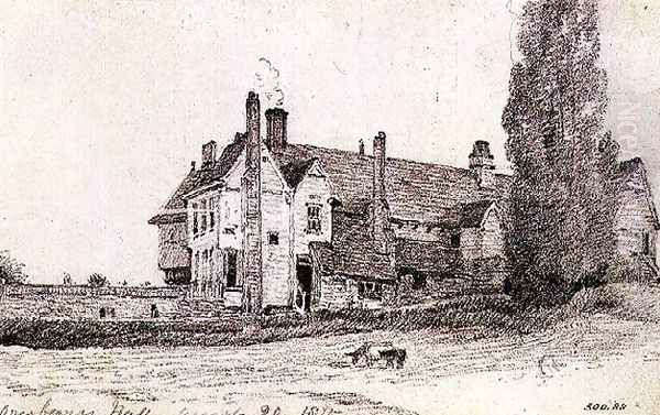Overbury Hall, Suffolk, 1815 - view 1