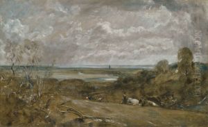 Dedham from Langham by John Constable