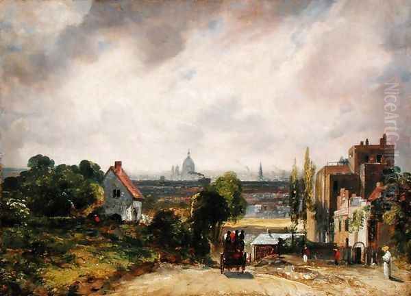 Sir Richard Steele's Cottage, Hampstead, c.1832 - view 1