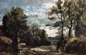 A Lane near Flatford 1810-11 by John Constable