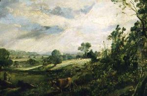 A Summer Evening by John Constable