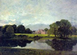 Malvern Hall in Warwickshire 1809 by John Constable