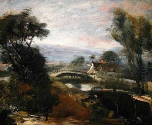 A View near Flatford Mill by John Constable