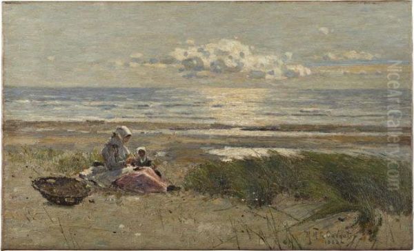 Mussel Gatherers - view 1