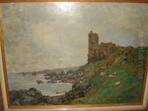 Dunure Castle, Ayrshire by Robert Mcgown Coventry