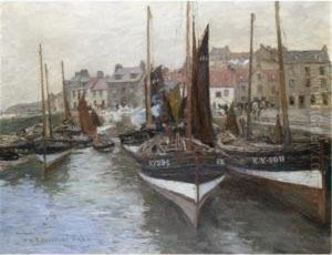 Pittenweem Harbour by Robert Mcgown Coventry
