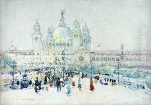 View Of The Glasgow Exhibition by Robert Mcgown Coventry