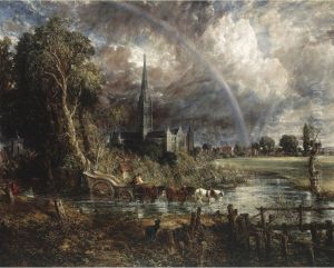 Salisbury Cathedral From the Meadows, 1831 by John Constable