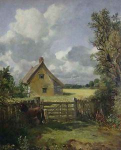Cottage in a Cornfield, 1833 by John Constable