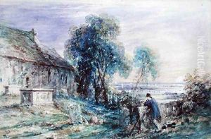 Design for Gray's Elegy Stanza V by John Constable