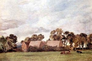 A Suffolk Landscape by John Constable