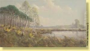 Rayons De Soleil Sur L'etang by Garstin Cox