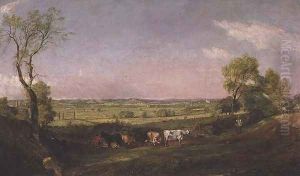 Dedham Vale Morning, c.1811 by John Constable