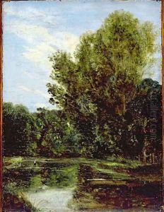 Corner of Hampstead Ponds by John Constable