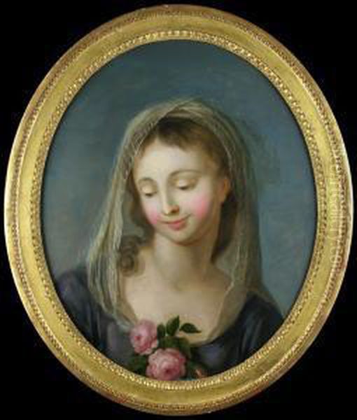 Brustbild Einer Jungen Dame - view 1