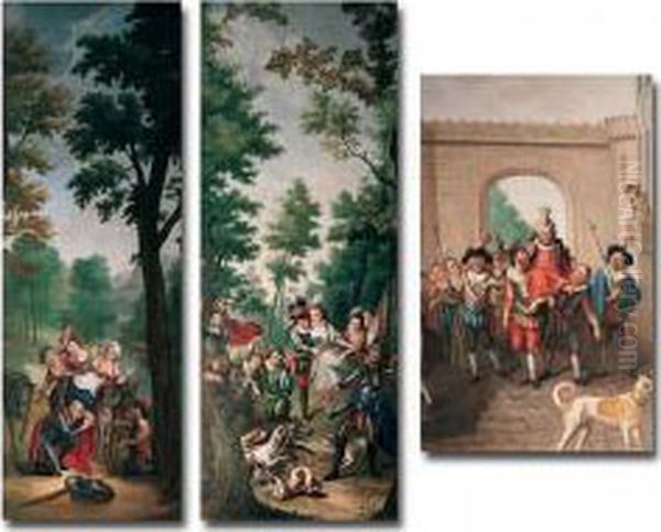 Three Scenes From Don Quixote: - view 1