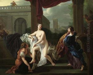 Bathseba Im Bade. by Noel Nicolas Coypel