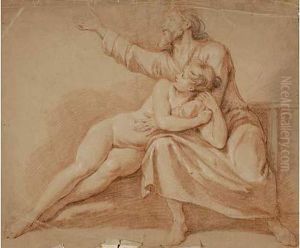 Couple by Noel Nicolas Coypel