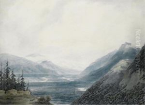 Pays De Valais Near The Lake Of Geneva