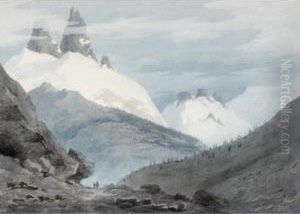 Between Chamonix And Martigny - The Aiguille Verte Between Chamonix And Martigny - The Aiguille Verte