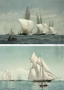 'american Yachts, Their Clubs And Races' by Frederick Schiller Cozzens