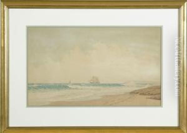 Expansive Shore Scene With Distant Vessels - view 1