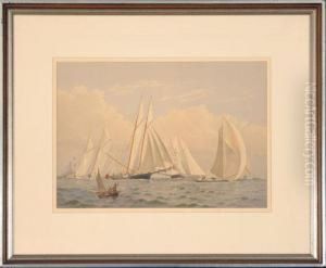 By Southwest Spit 
Crossing The Line-newyork Bay 
And 
Sandy Hook To Theneedles by Frederick Schiller Cozzens