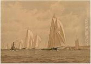 Second International Race, The Finish Offstaten Island.