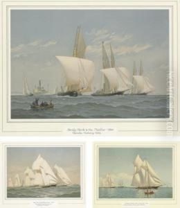 A Stern Chase And A Long One-1876 by Frederick Schiller Cozzens