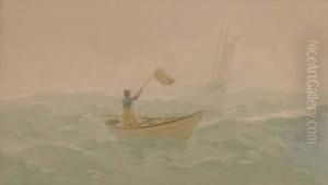 Caught In A Fog by Frederick Schiller Cozzens