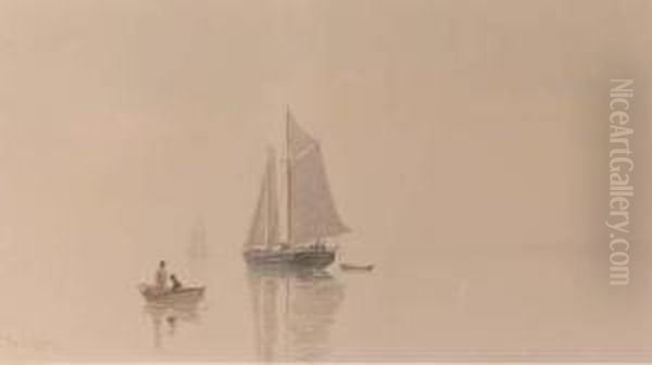 Fishing Off The Coast At Calm - view 1