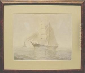 At Full Sail by Frederick Schiller Cozzens