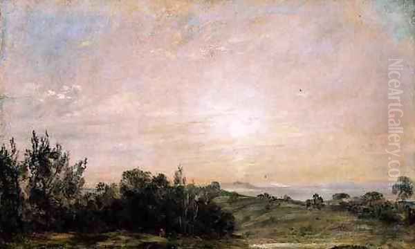 Hampstead Heath, looking towards Harrow, 1821-22 - view 1