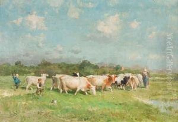 Vaches Dans Le Pre - view 1