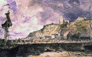 Folkestone Harbour, 1833 by John Constable