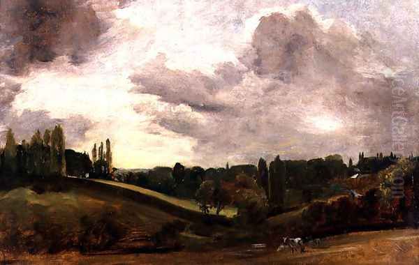 View of East Bergholt, c.1813 - view 1