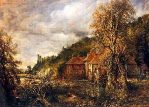 Arundel Mill and Castle by John Constable