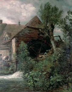 Watermill at Gillingham, Dorset by John Constable