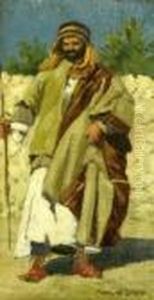 A Peasant Woman Of Jerusalem by Percy Robert Craft